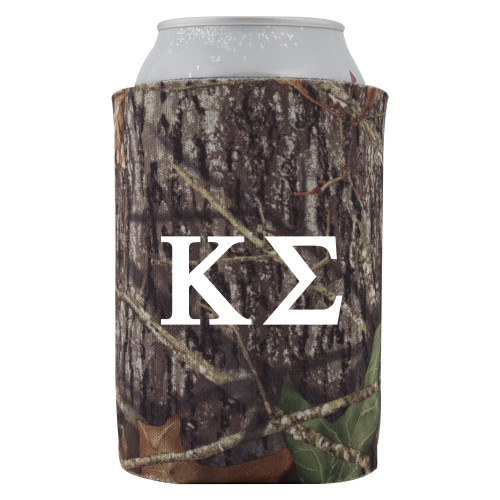 Collapsible Camo Can Holder-Kappa Sigma - Greek Letters