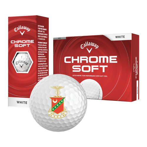 Callaway Chrome Soft Golf Balls 12/pkg-Crest