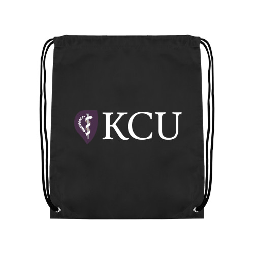  Black Drawstring Backpack - KCU