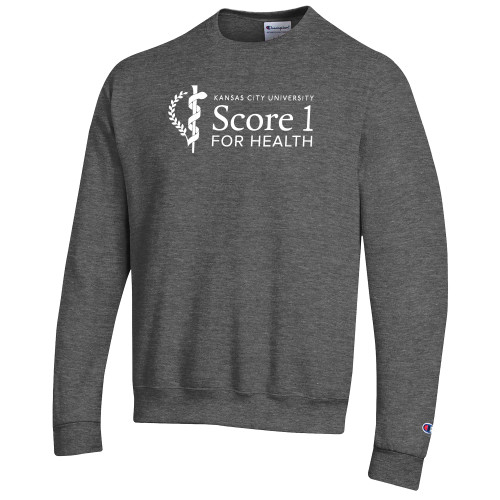  Champion Granite Heather Fleece Crew - KCU