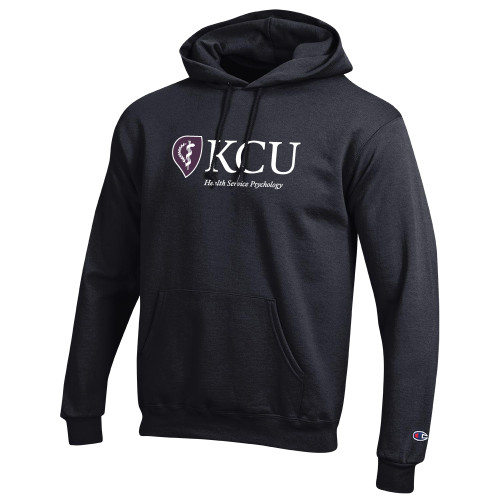  Champion Black Fleece Hoodie - KCU Health Service Psychology