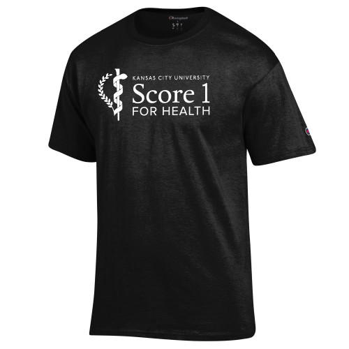  Champion Black T Shirt - KCU