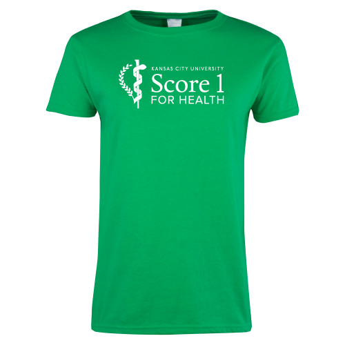  Womens Kelly Green Short Sleeve Tee - KCU