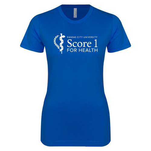  Next Level Womens Royal Boyfriend Tee - KCU