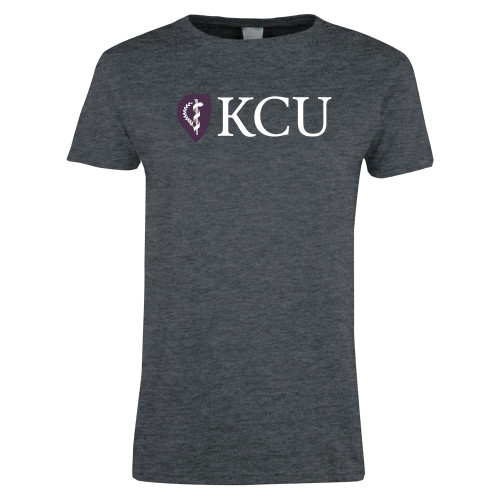  Womens Dark Heather Short Sleeve Tee - KCU