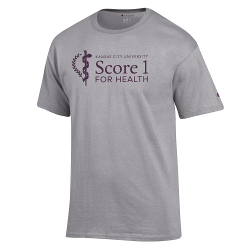  Champion Oxford Grey T Shirt - KCU