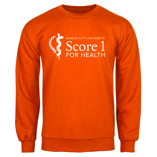  Orange Fleece Crew - KCU