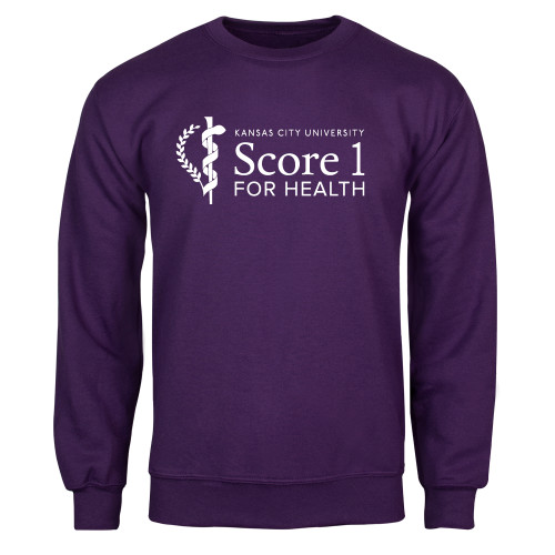  Purple Fleece Crew - KCU
