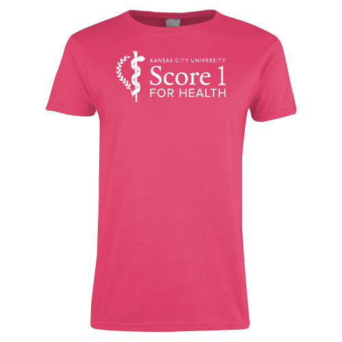 Main Image for  Womens Hot Pink Short Sleeve Tee