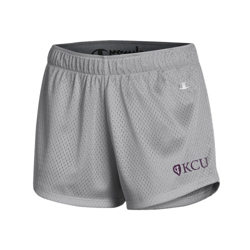 Champion Womens Grey Mesh Short - KCU