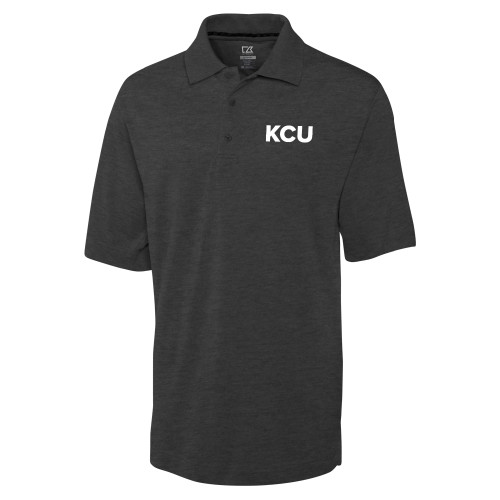  C&B Charcoal Advantage TriBlend Pique Polo - KCU