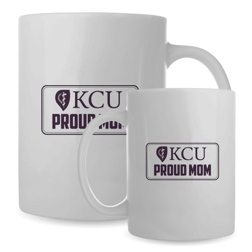  Full Color White Mug 15oz - KCU Proud Mom