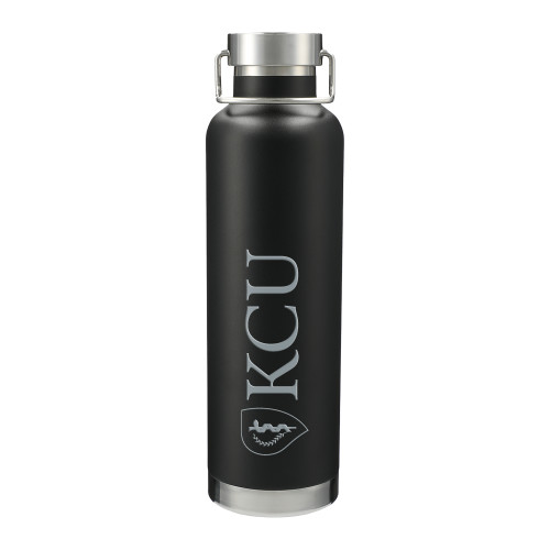  Thor Copper Vacuum Insulated Black Bottle 32oz - KCU Engraved