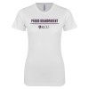 Thumbnail image for  Next Level Womens White Boyfriend Tee