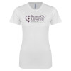 Thumbnail image for  Next Level Womens White Boyfriend Tee