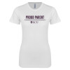 Thumbnail image for  Next Level Womens White Boyfriend Tee
