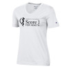 Thumbnail image for  Champion Womens White VNeck Tee