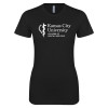 Thumbnail image for  Next Level Womens Black Boyfriend Tee
