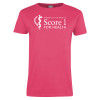 Thumbnail image for  Womens Hot Pink Short Sleeve Tee