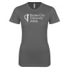 Thumbnail image for  Next Level Womens Charcoal Boyfriend Tee