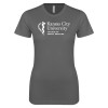 Thumbnail image for  Next Level Womens Charcoal Boyfriend Tee
