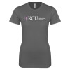 Thumbnail image for  Next Level Womens Charcoal Boyfriend Tee