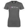 Thumbnail image for  Next Level Womens Charcoal Boyfriend Tee