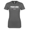 Thumbnail image for  Next Level Womens Charcoal Boyfriend Tee