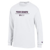 Thumbnail image for  Champion White Long Sleeve T Shirt