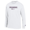 Thumbnail image for  Champion White Long Sleeve T Shirt