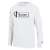 Thumbnail image for  Champion White Long Sleeve T Shirt