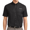 Thumbnail image for  Black Twill Button Down Short Sleeve