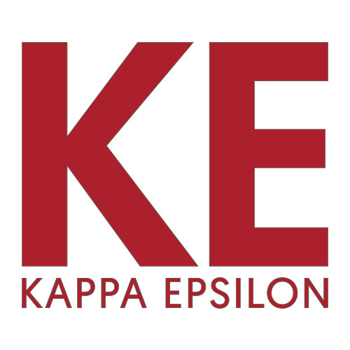  Large Decal - KE Kappa Epsilon Stacked