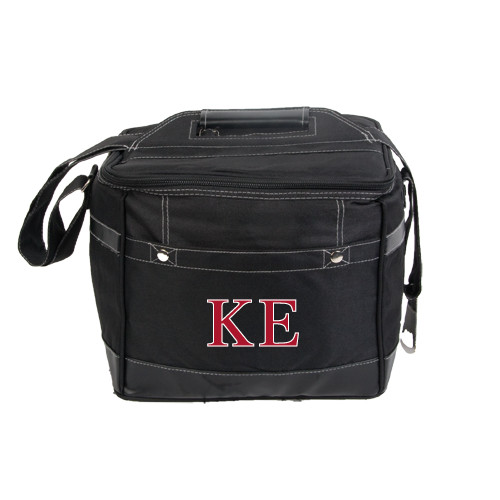  Precision Black Bottle Cooler - Two Color Greek Letters
