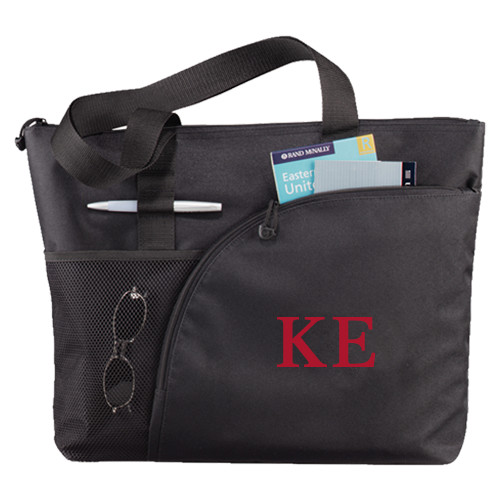 Kappa Epsilon Excel Black Sport Utility Tote