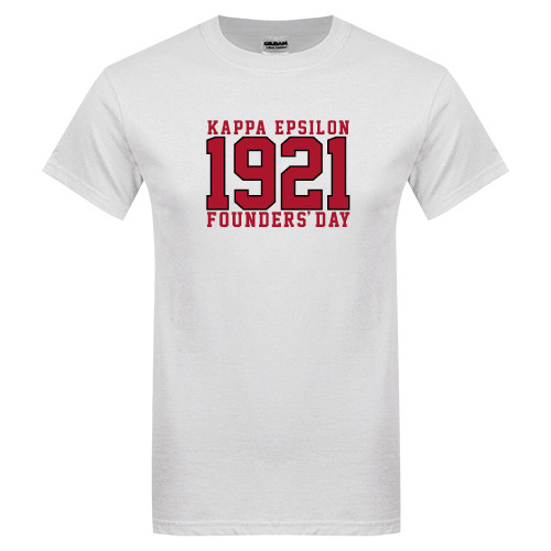 White T Shirt-Founders Day Jersey