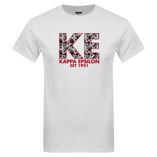 White T Shirt-KE Roses