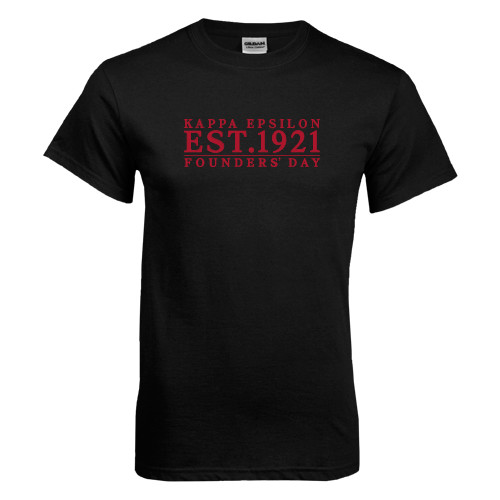 Black T Shirt-Founders Day Tradtional