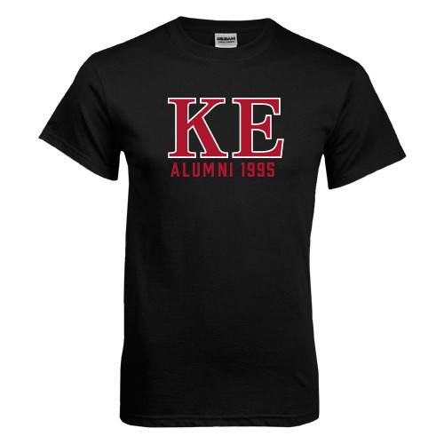  Black T Shirt - Greek Letters Alumni Year Personalized