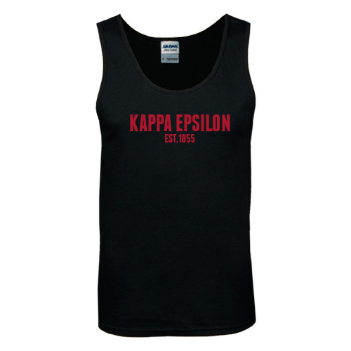 Black Tank Top-Est Year