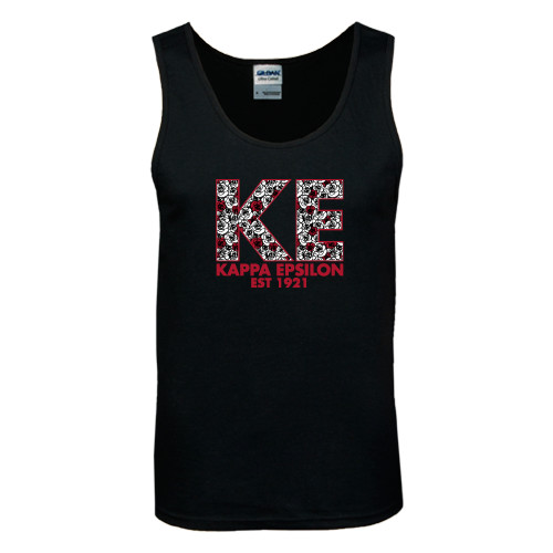 Black Tank Top-KE Roses
