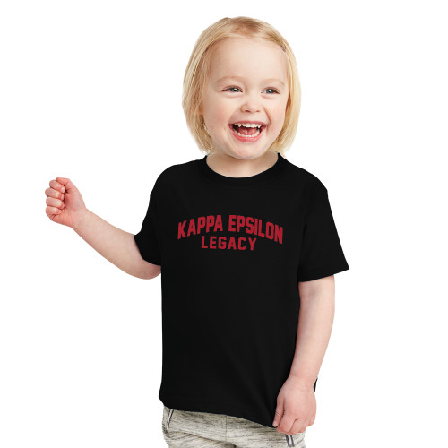 Toddler Black T Shirt-Legacy