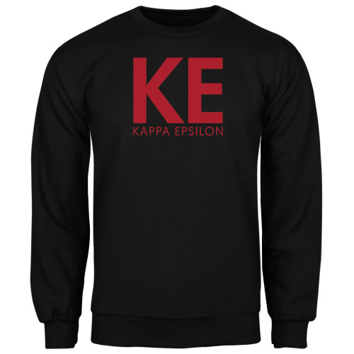 Black Fleece Crew-KE Kappa Epsilon Stacked