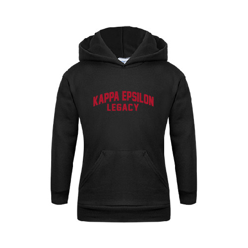 Youth Black Fleece Hoodie-Legacy