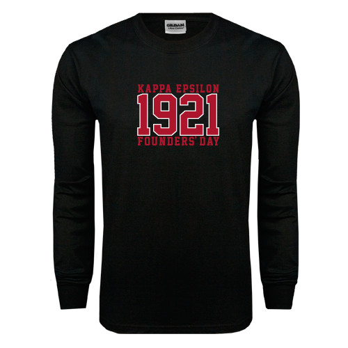 Black Long Sleeve T Shirt-Founders Day Jersey