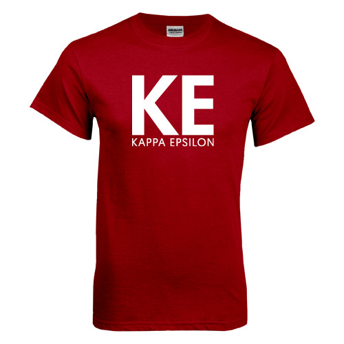  Cardinal T Shirt - KE Kappa Epsilon Stacked