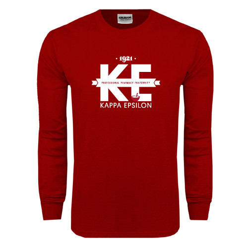 Cardinal Long Sleeve T Shirt-Primary Mark