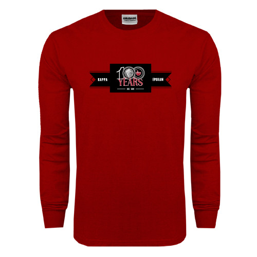  Cardinal Long Sleeve T Shirt - 100 Years Logo