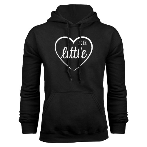 Black Fleece Hoodie-Little in Heart