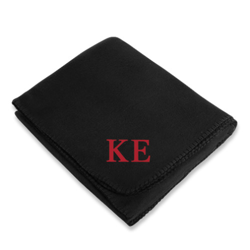  Black Arctic Fleece Blanket - One Color Greek Letters